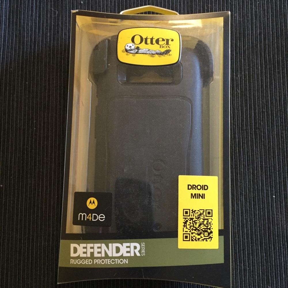 Otter droid mini black case